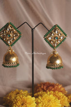 Load image into Gallery viewer, GAMINI KUNDAN EARRINGS