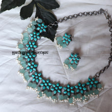 Load image into Gallery viewer, Zohra Phirozi Necklace Set