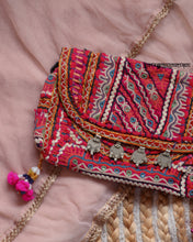 Load image into Gallery viewer, Chiraiya Pink Banjara Sling Bag