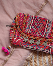 Load image into Gallery viewer, Chiraiya Pink Banjara Sling Bag