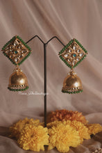 Load image into Gallery viewer, GAMINI KUNDAN EARRINGS