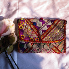 Load image into Gallery viewer, Purple Tassel & Coin Banjara Sling Bag