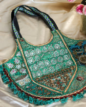 Load image into Gallery viewer, Zardosi Handcrafted Tote Bags