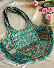 Load image into Gallery viewer, Zardosi Handcrafted Tote Bags