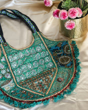 Load image into Gallery viewer, Zardosi Handcrafted Tote Bags
