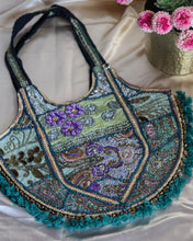 Load image into Gallery viewer, Zardosi Handcrafted Tote Bags