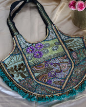 Load image into Gallery viewer, Zardosi Handcrafted Tote Bags