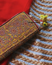 Load image into Gallery viewer, Sunflower Boho Banjara Clutch
