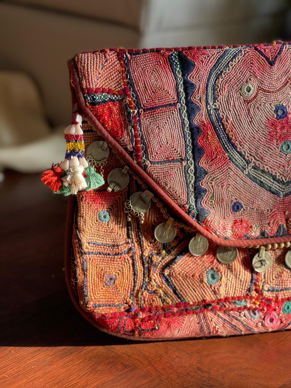 Large Handmade Banjara Tote Handbag – Kaleidoscope Accessories