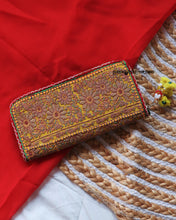 Load image into Gallery viewer, Sunflower Boho Banjara Clutch
